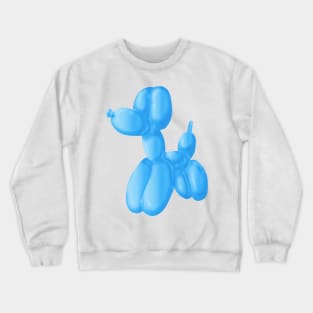 Blue Poodle Crewneck Sweatshirt